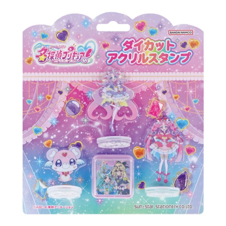 名探偵プリキュア！ ダイカットアクリルスタンプ 女の子 キッズ プレゼント グッズ オシャレ