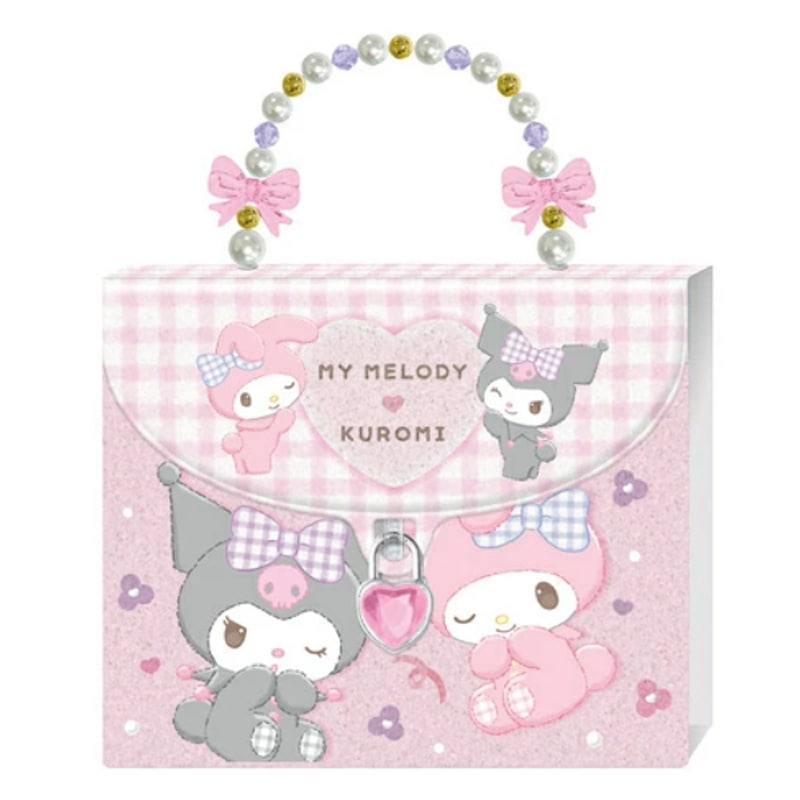 シールバインダー マイメロディ カギつき シールコレクションバッグ クラックス かわいい レトロ シール交換 プレゼント 平成レトロ シール シル活 女の子