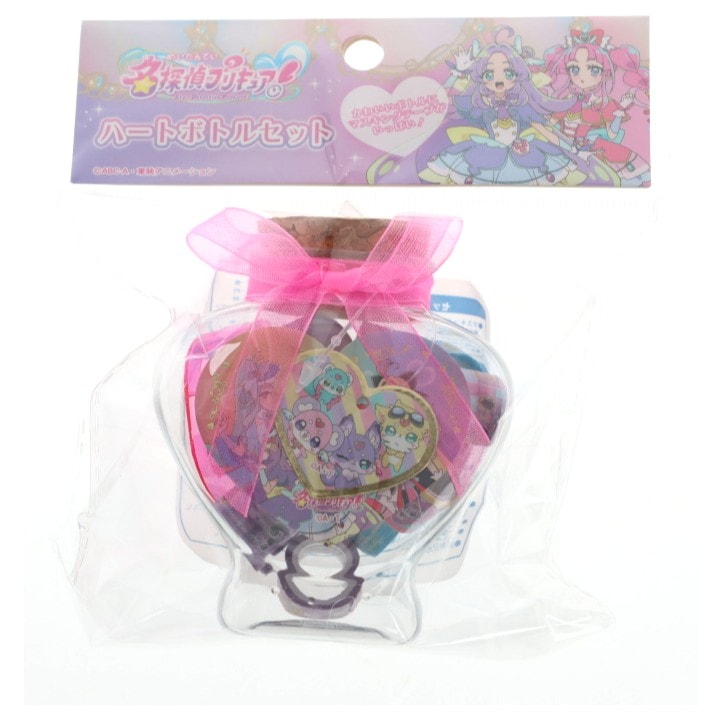 名探偵プリキュア！ ハートボトルセット マスキングテープ 女の子 キッズ プレゼント 小物入れ オシャレ デコレーション キュアアルカナ・シャドウ 誕生日 クリスマス