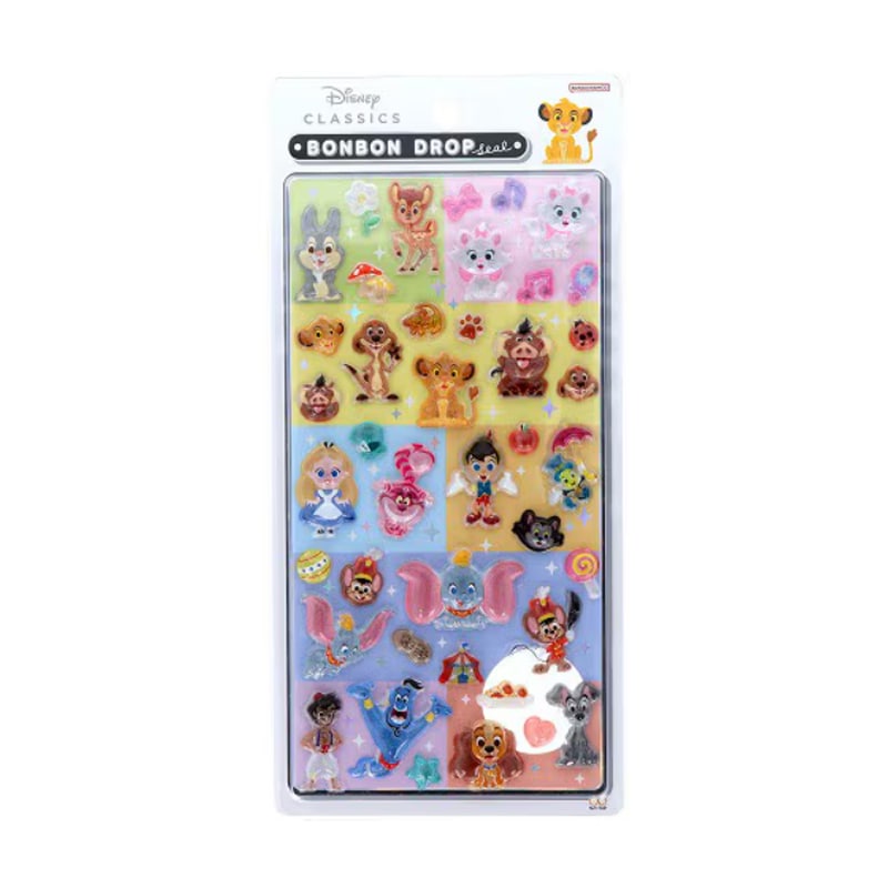 サンスター文具 ボンボンドロップシール クラシック ぷっくりシール 立体シール 限定 かわいい プレゼント デコレーション