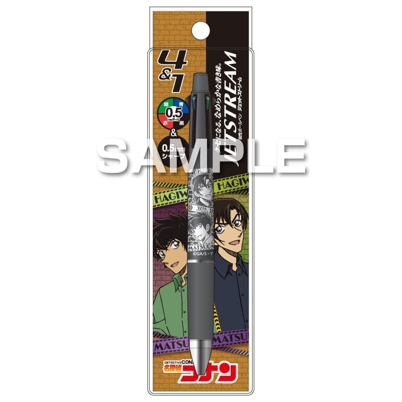 劇場版 名探偵コナン ハイウェイの堕天使 ジェットストリーム4＆1 0.5 萩原研二&松田陣平 三菱鉛筆 ヒサゴ 日本製 多機能 プレゼント コレクション