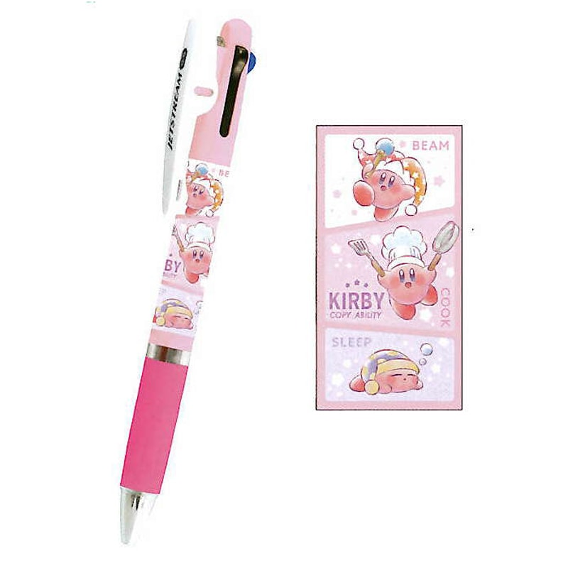 カミオジャパン CM High Standard 3色ボールペン 星のカービィ/COPY ABILITY 三菱鉛筆 ジェットストリーム 日本製 グッズ