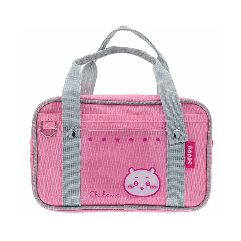 ちいかわ Bappe After school コレクション ちいかわ ペンポーチ スクールバッグ風 平成レトロ 小物入れ オシャレ プレゼント かわいい 限定 サンスター文具