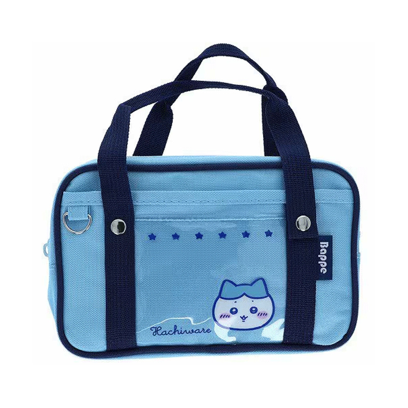 ちいかわ Bappe After school コレクション ハチワレ ペンポーチ スクールバッグ風 平成レトロ 小物入れ オシャレ プレゼント かわいい 限定 サンスター文具
