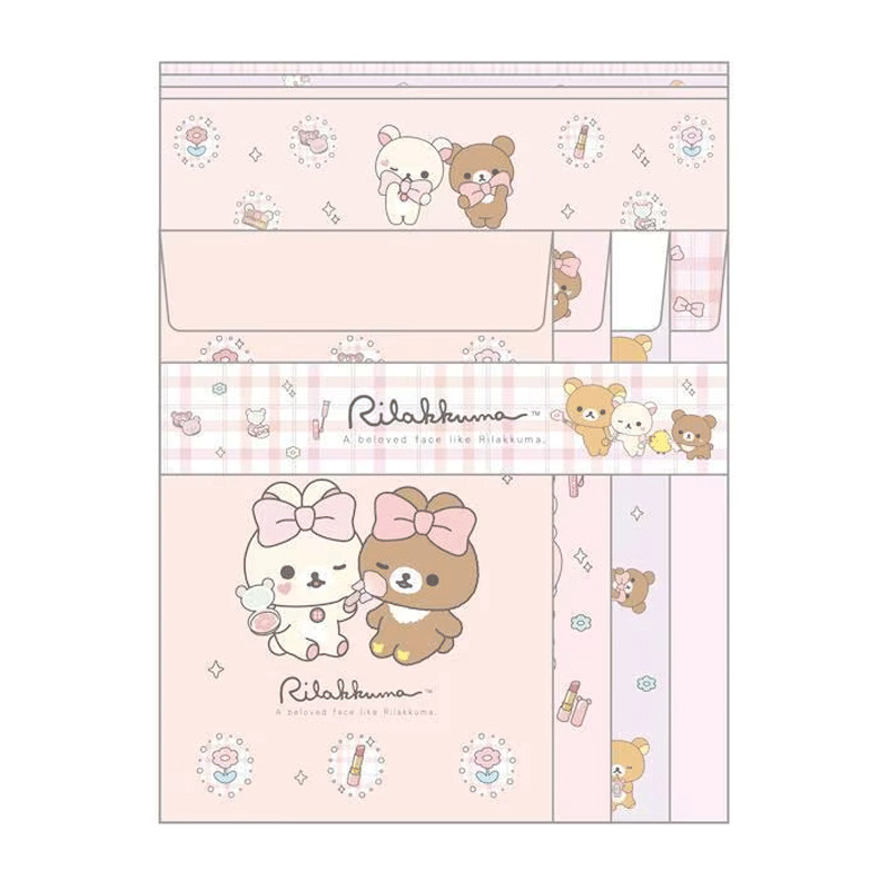 サンエックス リラックマ Makeup Rilakkuma レターセット 限定 かわいい プレゼント