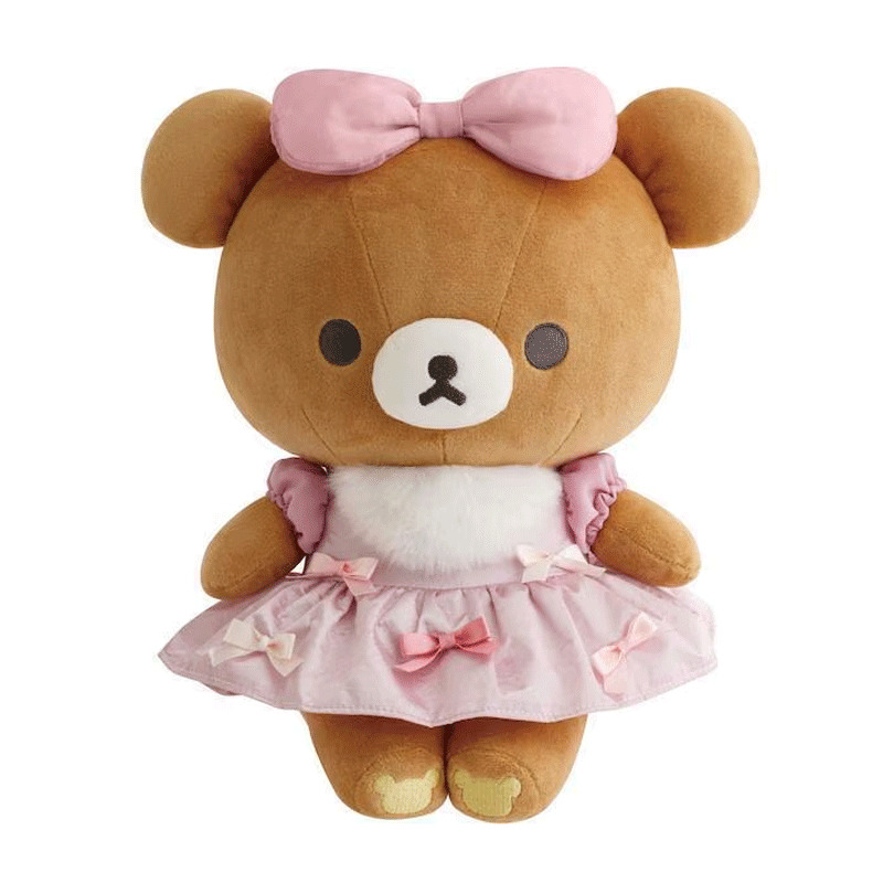 サンエックス リラックマ Makeup Rilakkuma ぬいぐるみ M チャイロイコグマ 限定 かわいい プレゼント コレクション