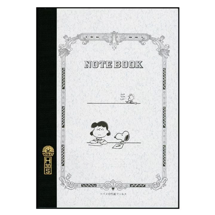 ツバメノート スヌーピー A5 ルーシー＆スヌーピー 高級 レトロ ロングセラー 上質な書き心地 プレゼント