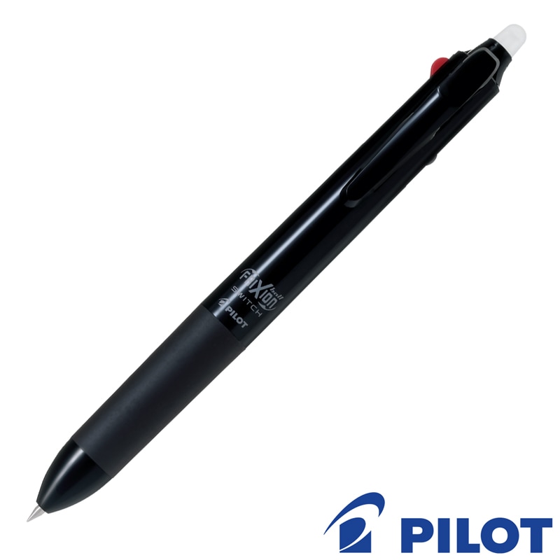 パイロット フリクションボールスイッチ 消せる3色0.38mm 消えない油性0.5mm ブラック LB31FBS-1 名入れ 記念品 ノベルティ