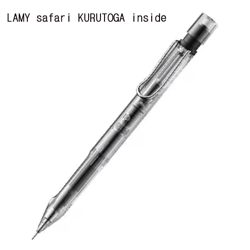 LAMY サファリ KURUTOGA INSIDE シャープペンシル 0.5 ロングセラー 名入れ プレゼント お祝い 人気 カジュアル ポップ 三菱鉛筆