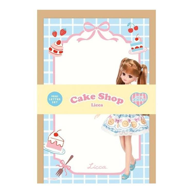 Oshigoto Licca リカちゃん ミニレターセット ケーキショップ メモ かわいい プレゼント オシャレ 古川紙工