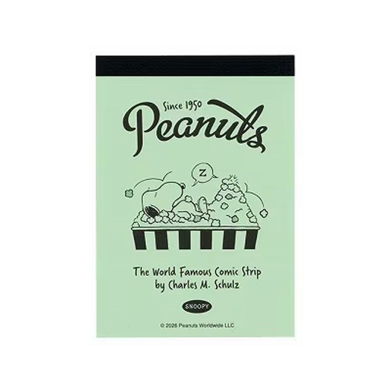 メモミニ PEANUTS AMERICAN TASTE12 ロリポップ スヌーピー 80枚 プレゼント 限定 サンスター文具