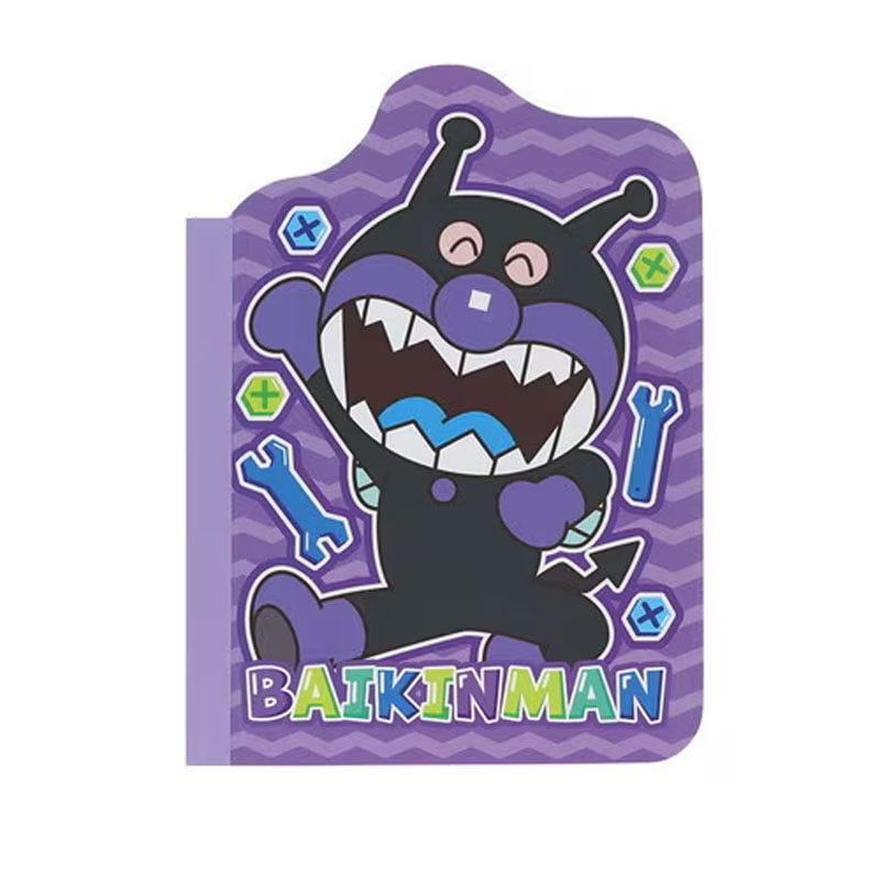 それいけ！アンパンマン ダイカットメモ バイキンマン・だだんだん 50枚 プレゼント キッズ サンスター文具