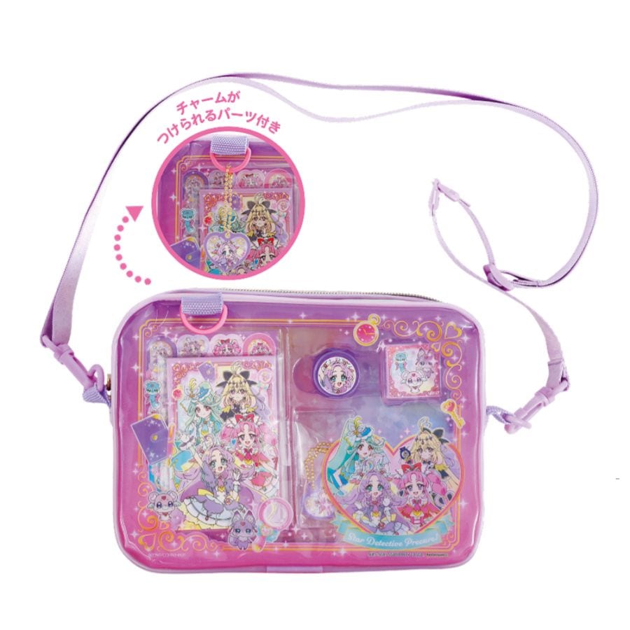 名探偵プリキュア！ ステーショナリーショルダーポーチ 女の子に大人気 クリスマス 誕生日 プレゼント オシャレ お出かけ
