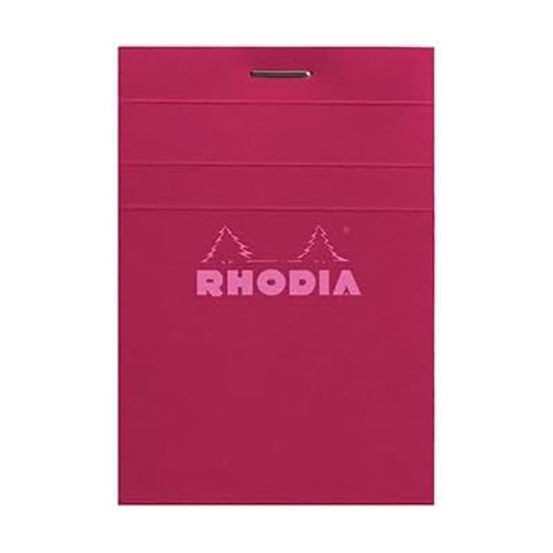 ロディア RHODIA MEMO メモ帳 ブロックロディア カラーズ プラム 5mm方眼 撥水カバー ミシン目入 A7 No.11 74×105mm ターコイズ 限定 プレゼント オシャレ