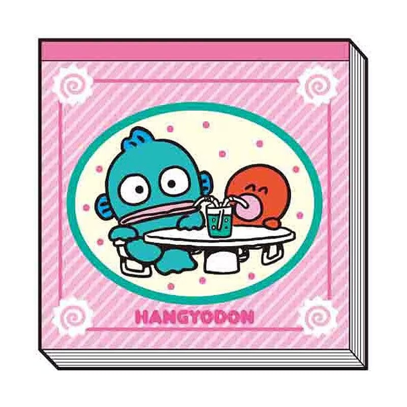 サンスター文具 スクエアメモ ハンギョドン ポップ 100枚 かわいい 女子文具