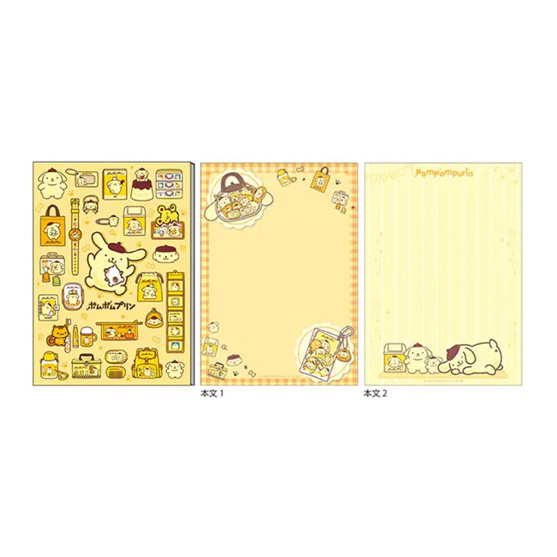 ショウワノート A6メモ ポムポムプリン 80枚 かわいい 女子文具 限定 プレゼント