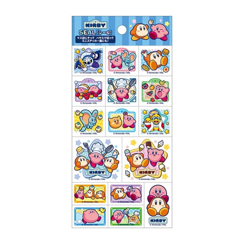 ショウワノート シール 星のカービィ かわいい デコレーション 女子文具 限定 プレゼント