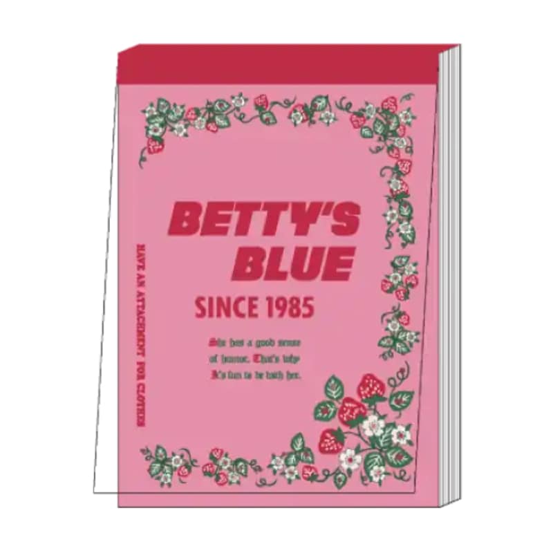 サンスター文具 メモミニ BETTY'S BLUE ショッパー 100枚 平成レトロ かわいい プレゼント