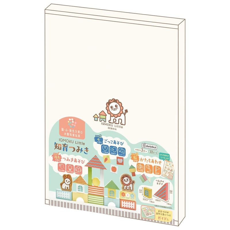 デビカ イクモクLittle 知育つみき 知育玩具 プレゼント クリスマス かわいい 3歳から
