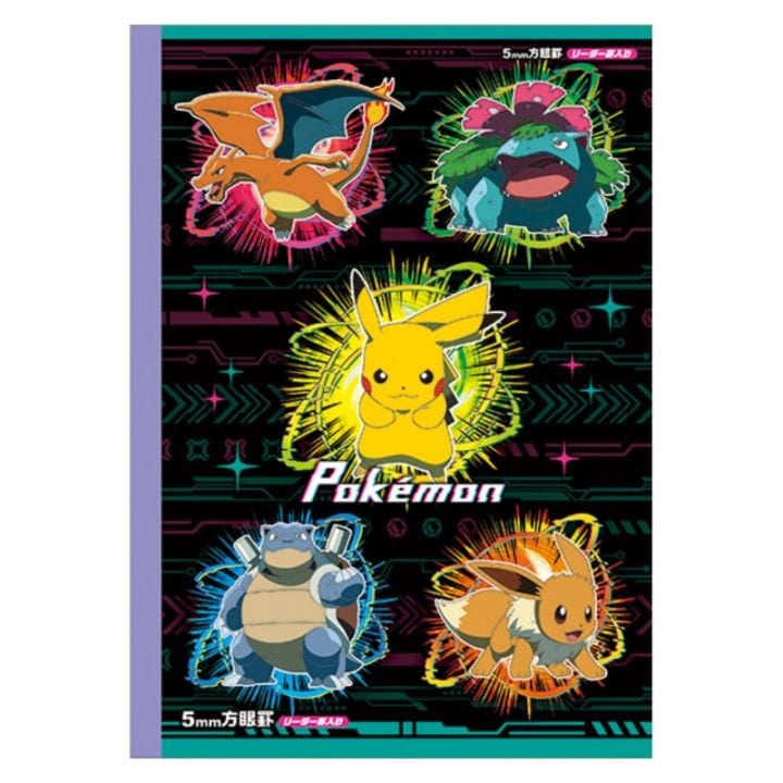 ポケットモンスター 30周年 B5 ノート 5mm方眼罫 アニバーサリー ショウワノート プレゼント 限定品 オシャレ