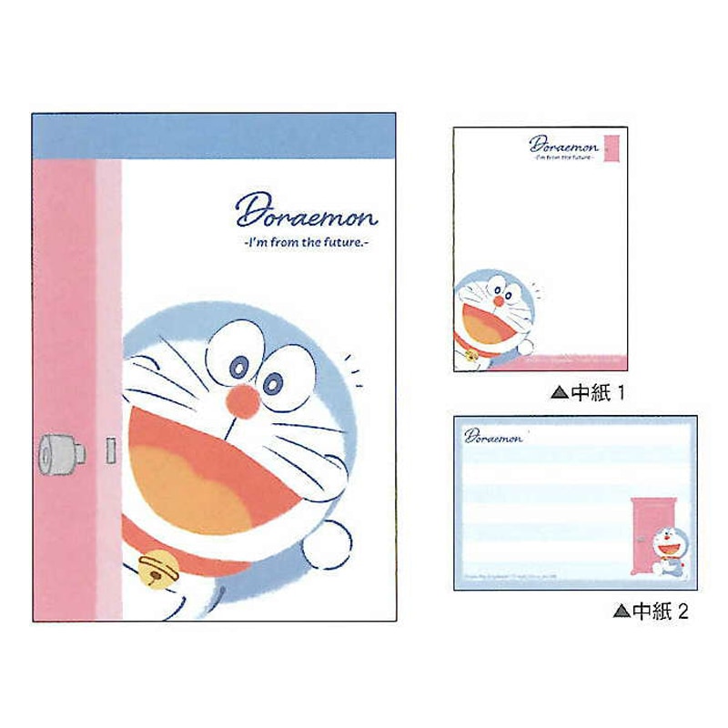 カミオジャパン ドラえもん ミニメモ Hello! Doraemon コレクション I'm DORAEMON 2柄 プレゼント グッズ メモ帳 プチギフト お礼 20冊までメール便対応 文具 大人かわいい