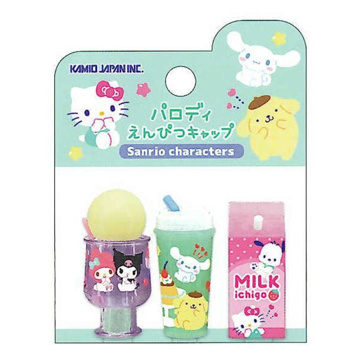 パロディ鉛筆キャップ サンリオキャラクターズ カミオジャパン コレクション グッズ プレゼント