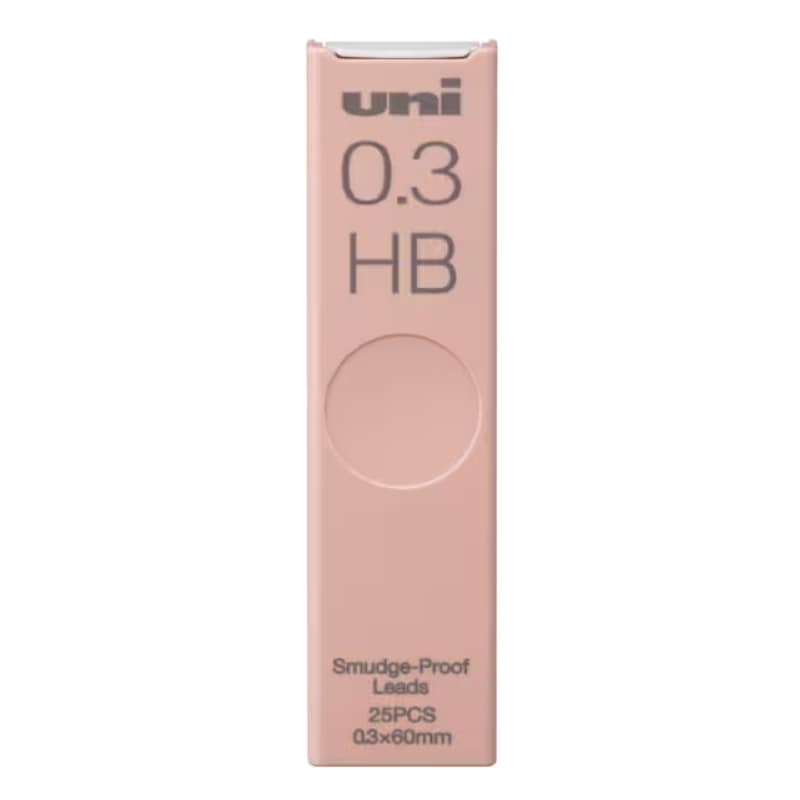三菱鉛筆 シャープ芯 ユニ チークパレット 替え芯 0.3mm HB 限定 ナノダイヤ配合