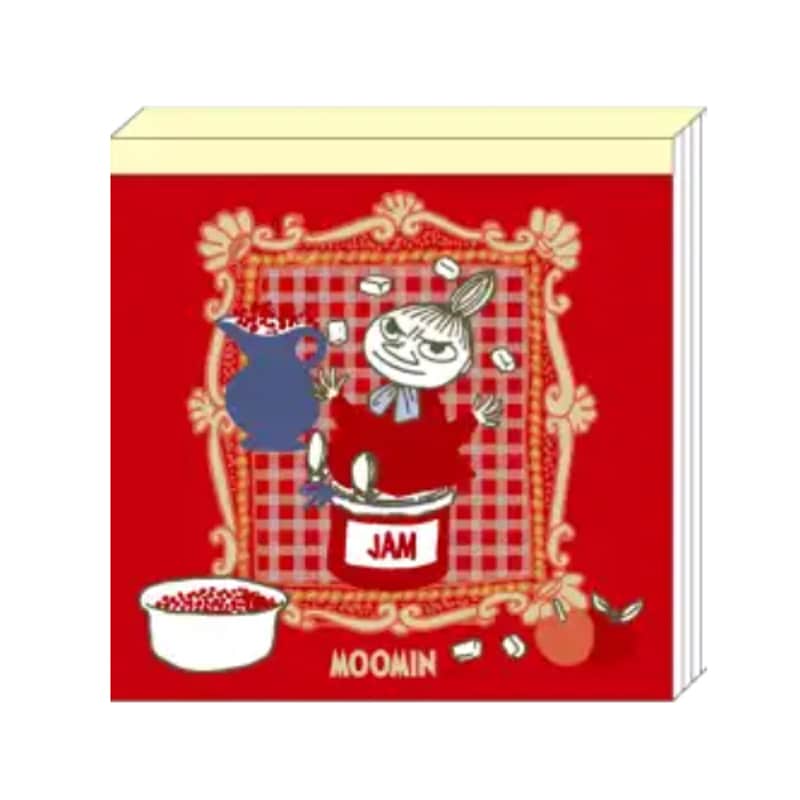 サンスター文具 MU26SS MOOMN AFTERNOON PARTY スクエアメモ リトルミイ 80枚 かわいい 女子文具