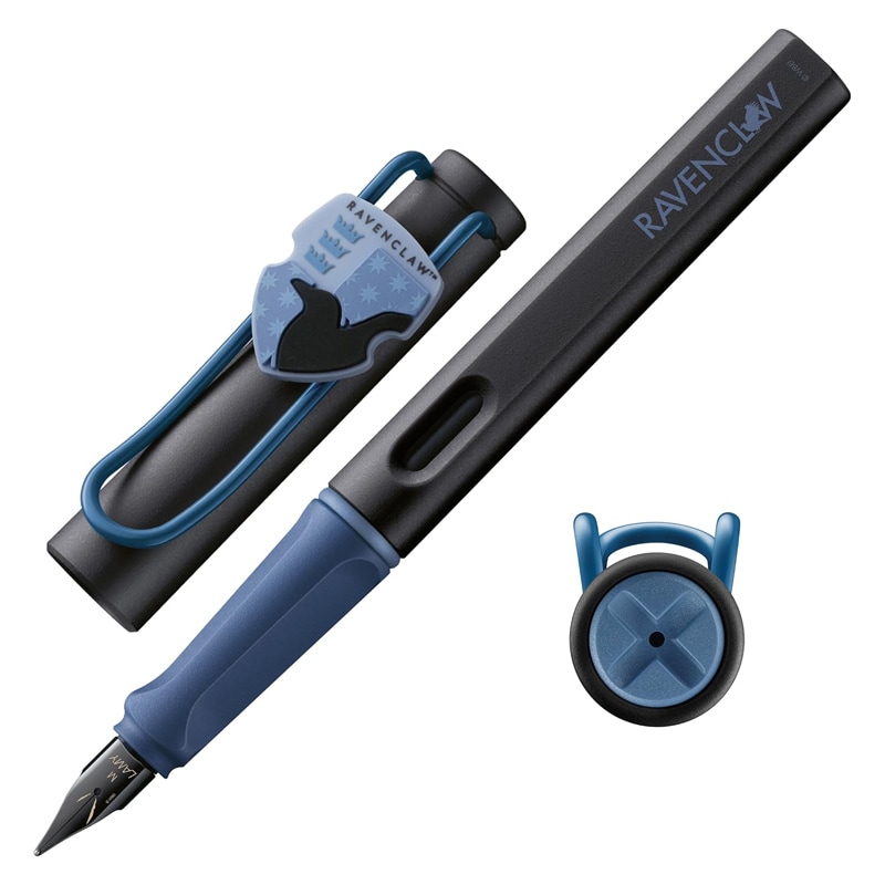 LAMY サファリ 万年筆 ハリーポッター コラボ レイブンクロー 細字 F 専用ケース クリップチャーム付き 限定 名入れ不可 プレゼント