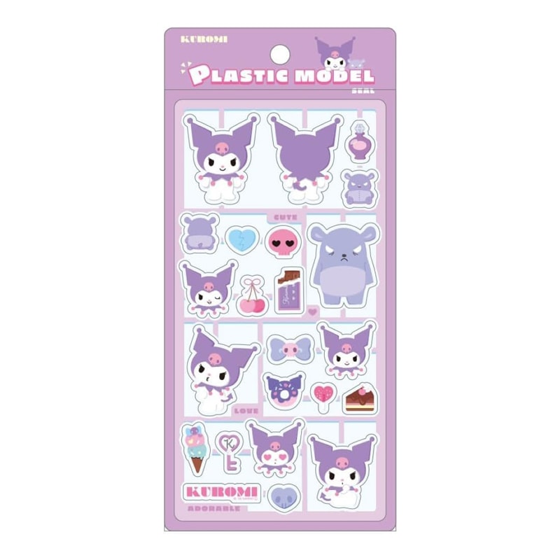 ティーズファクトリー サンリオキャラクターズ プラスチックモデル風シール クロミ 立体シール ぷっくりシール 3Dシール コレクション デコレーション オシャレ 限定
