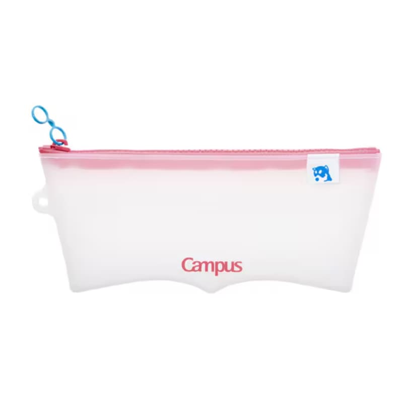 コクヨ KOKUYO Zoff×Campus 本に寄り添うペンケース ピンク シリコン製 オシャレ かわいい プレゼント 限定
