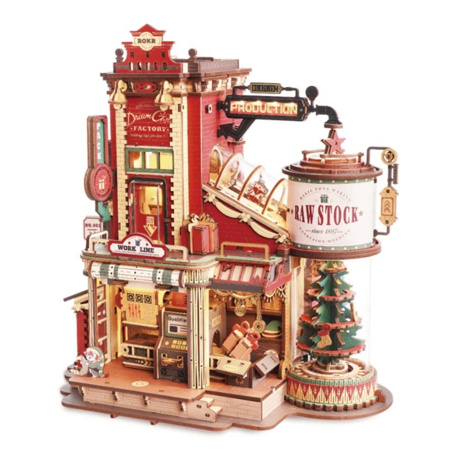 DIY DREAM GIFT FACTORY ギフト工場 組み立てキット オルゴール付き