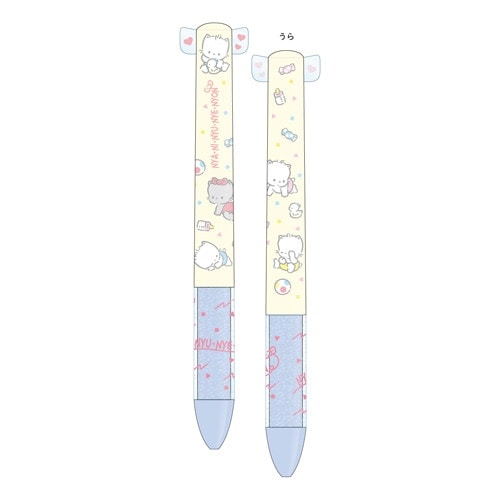 funbox サンリオキャラクターズ mimiペン ニャニィニュニェニョン グッズ おみやげ プレゼントかわいい 2色ボールペン