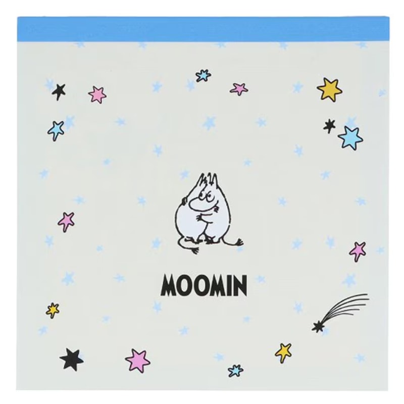 サンスター文具 MU26PN PETIT MOOMIN スクエアメモ COMET ムーミン 80枚 かわいい 女子文具