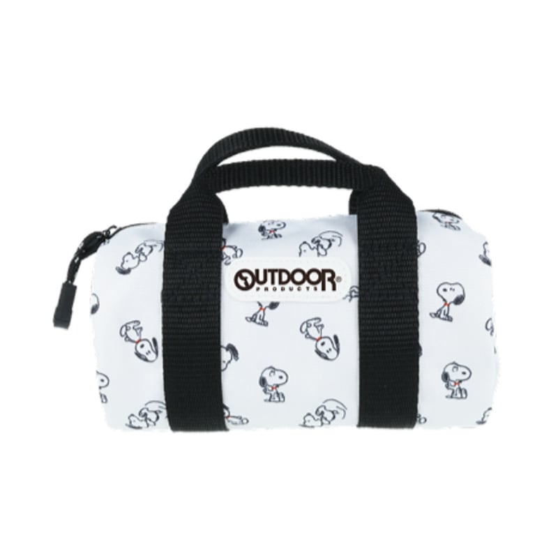 ペンケース ROOL BOSTON スヌーピー・ホワイト OUTDOOR PRODUCTS ペンポーチ ボストンバッグ 小物入れ オシャレ プレゼント 限定コラボ サンスター文具
