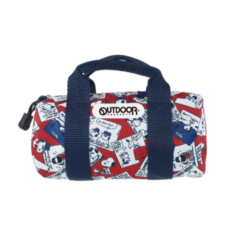 ペンケース ROOL BOSTON スヌーピー・コミック OUTDOOR PRODUCTS ペンポーチ ボストンバッグ 小物入れ オシャレ プレゼント 限定コラボ サンスター文具