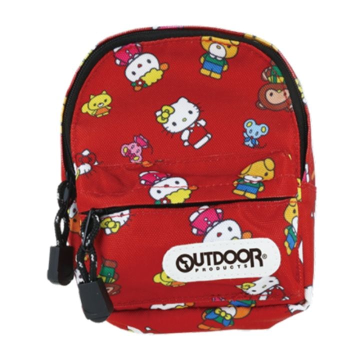 ペンケース BACKPACK ハローキティ OUTDOOR PRODUCTS ペンポーチ ミニリュック 小物入れ オシャレ プレゼント 限定コラボ サンスター文具