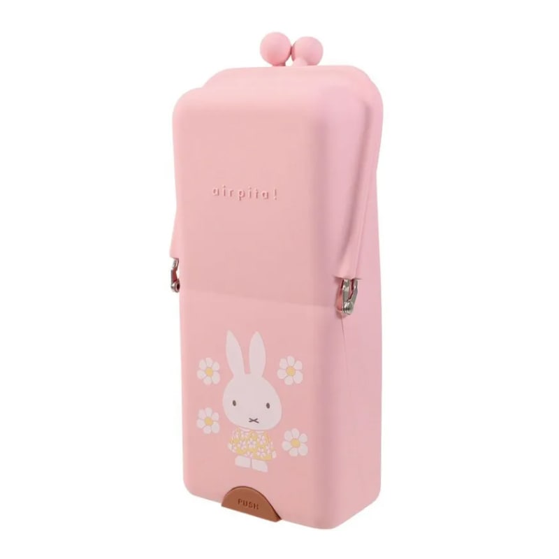 ミッフィー エアピタ ベビーピンク 倒れないペンケース 小物入れ  雑貨 グッズ かわいい プレゼント クツワ