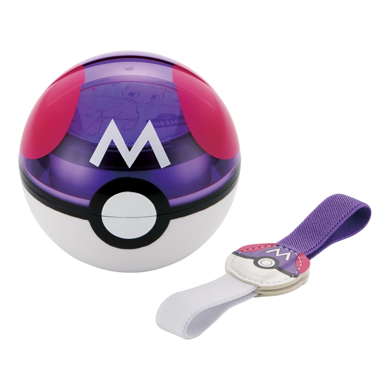 ポケットモンスター マスターボール型ランチボックス 310ml お弁当箱 インテリア 小物入れ SNS映え キッズ スケーター 新入学 祝い プレゼント ランチタイム