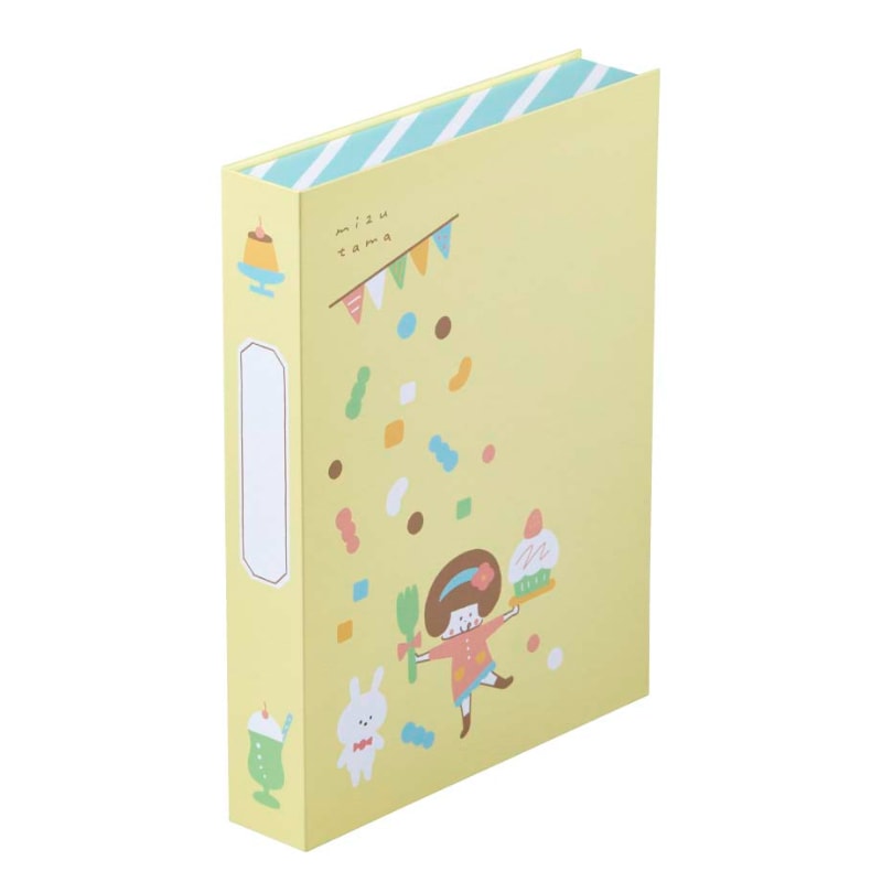 キングジム KING JIM mizutama スタンドボックス スイーツ A5 マグネット式 ブック型 収納 オリジナル 雑貨 グッズ 描き下ろし かわいい 限定