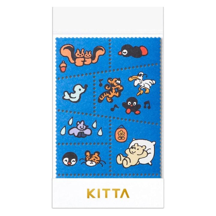 キングジム マスキングテープ KITTA SPECIAL フレンズ 切手風 コレクション デコレーション ラッピング オシャレ