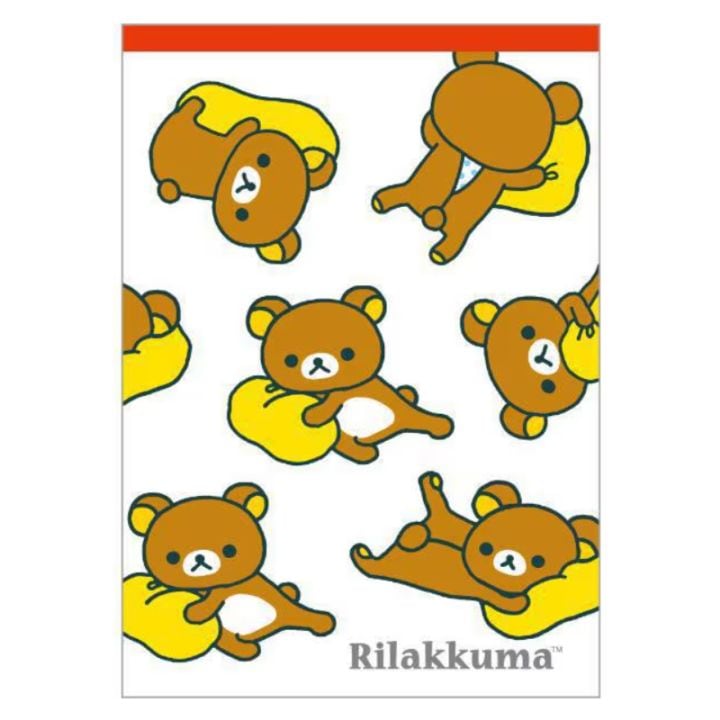 サンエックス リラックマ メモパッド リラックマ 4柄 80枚 限定 かわいい プレゼント