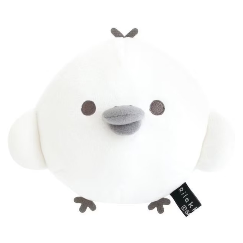 サンエックス リラックマ BASIC RILAKKUMA MONO CHROME ぬいぐるみ キイロイトリ モノトーン コレクション 限定 かわいい プレゼント