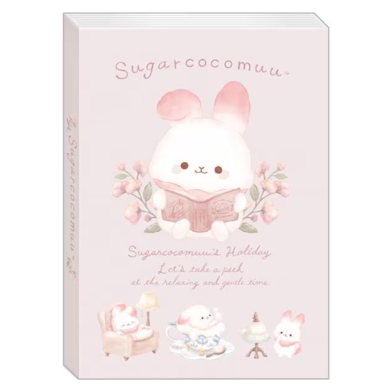サンエックス シュガーココムー Sugarcocomuu's Holiday メモパッド 80枚 限定 かわいい プレゼント