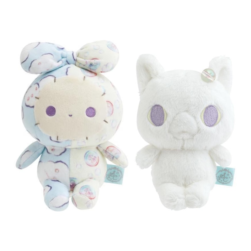 サンエックス センチメンタルサーカス ぬくもり泡沫シャボンの夜に ぬいぐるみセット シャッポ&クロ コレクション 限定 かわいい プレゼント
