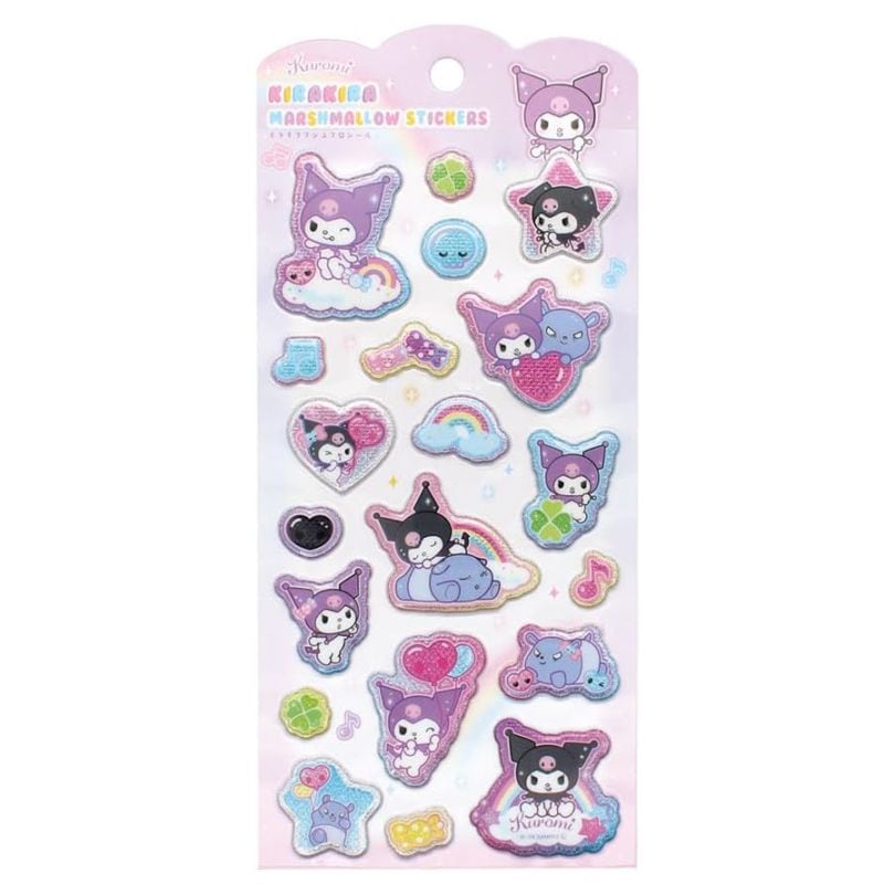 ティーズファクトリー サンリオキャラクターズ キラキラマシュマロシール クロミ/平成ファンシー ぷっくりシール デコシール 立体シール 3Dシール コレクション デコレーション オシャレ 限定