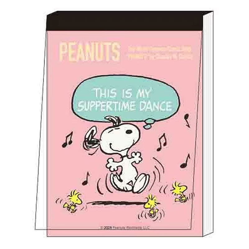 メモミニ PENUTS Petit collection 5 ピンク スヌーピー 80枚 プレゼント 限定 サンスター文具
