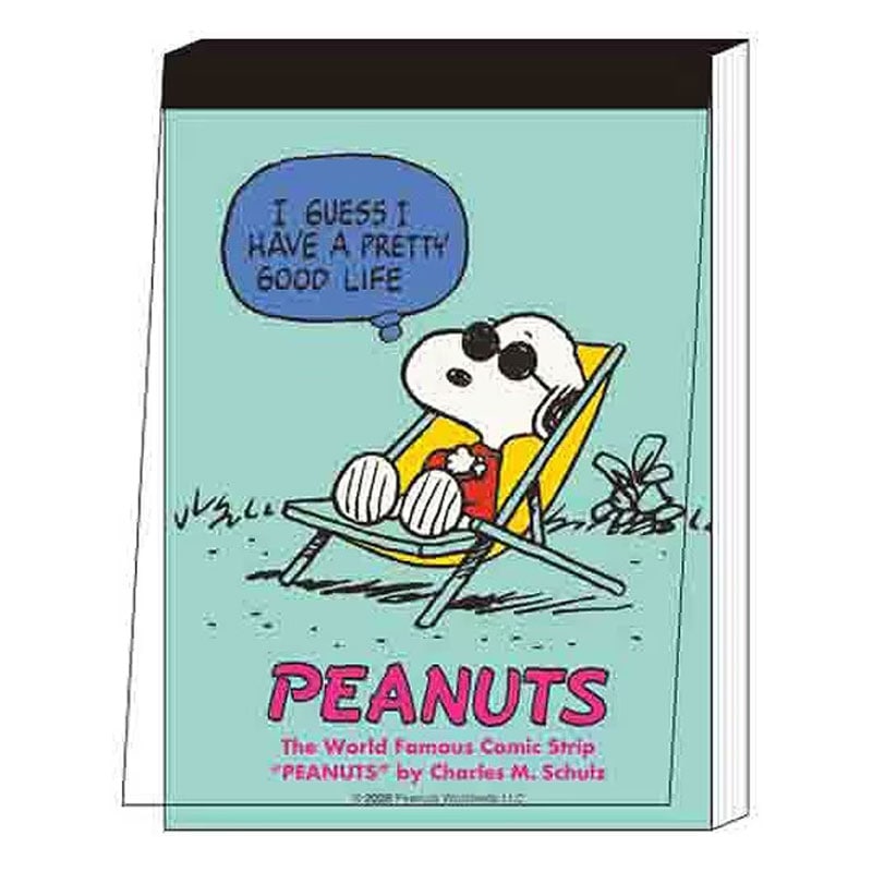 メモミニ PENUTS Petit collection 5 グリーン スヌーピー 80枚 プレゼント 限定 サンスター文具