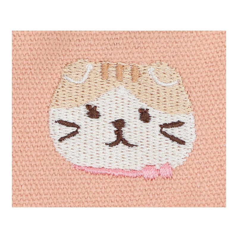 Fuku Fuku Nyanko カラフルトート ピンク 猫柄 ネコ柄 大容量 猫グッズ マチ付き かわいい プレゼント 雑貨