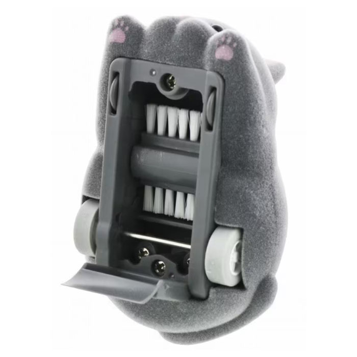 サンスター文具 mogu mogu zoo 卓上クリーナー クロ ミニクリーナー